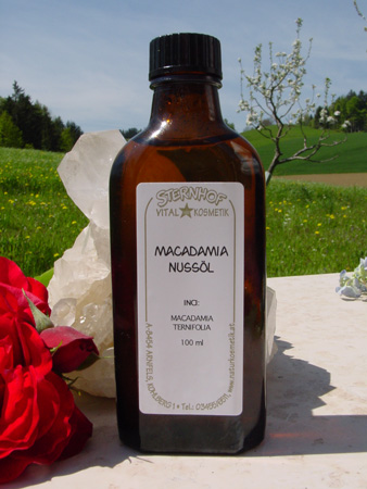 Macadamia-Nussöl, 100 ml Macadamia-Nussöl, 100 ml